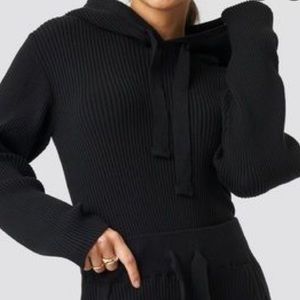 XLE BY LAUREN ELIZABETH RIBBED HOODIE